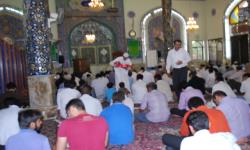 تصاویری ازمراسم روح بخش دعای عرفه در مسجد امام حسین(ع)