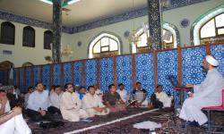 اجرای برنامه در ایام اعتکاف برای معتکفین در مسجد امام حسین (ع) خرداد 1392
