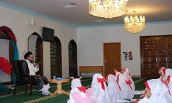 تصاویری از جشن تکلیف دانش آموزان دختر مجتمع غیر انتفاعی آداب در مسجد امام حسین (ع)اردیبهشت 1392