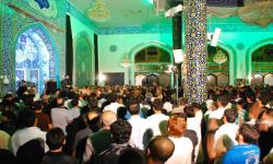 تصاویری از مراسم معنوی مؤمنین در شب بیست و سوم ماه مبارک رمضان1391