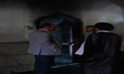 تصاویربروز آتش سوزی در اتاق کنترل سیستم صوتی مسجد امام حسین(علیه السلام)-دبی