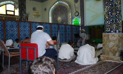 اجرای برنامه در ایام اعتکاف برای معتکفین در مسجد امام حسین (ع) خرداد 1392