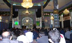 تصاویر مراسم سخنرانی وعزاداری وزیارت اربعین درشب و روز اربعین ابا عبد الله الحسین (ع) دی ماه 1391