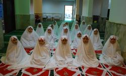 مراسم جشن تکلیف و عبادت دانش اموزان مدرسه آداب غیر انتفاعی دوشنبه 2 اردیبهشت1393