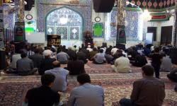 برگزاری مراسم سخنرانی و عزاداری در دهه آخر صفر المظفر در مسجد امام حسین (ع) دی ماه 1391