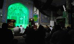 تصاویری از مراسم عزاداری در شب اربعین حسینی در مسجد امام حسین (ع) دی ماه 1392
