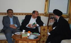 Interior Minister visit of Imam Hussein Mosque
