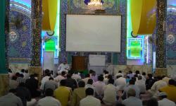 تصاویری از جشن نیمه شعبان در مسجد امام حسین (ع)