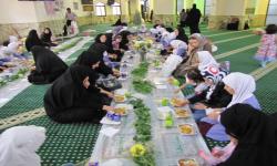 تصاویر جشن تکلیف دانش آموزان مدرسه توحید دخترانه در مسجد امام حسین (ع)