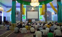تصاویری از جشن نیمه شعبان در مسجد امام حسین (ع)